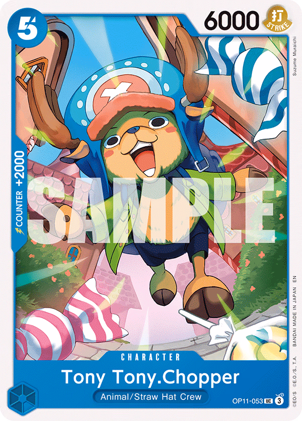 Tony Tony.Chopper One Piece card (OP11-053, A Fist of Divine Speed)