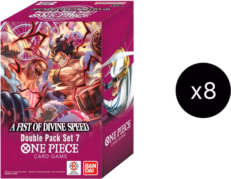 One Piece A Fist of Divine Speed Double Pack Set Volume 7 Display