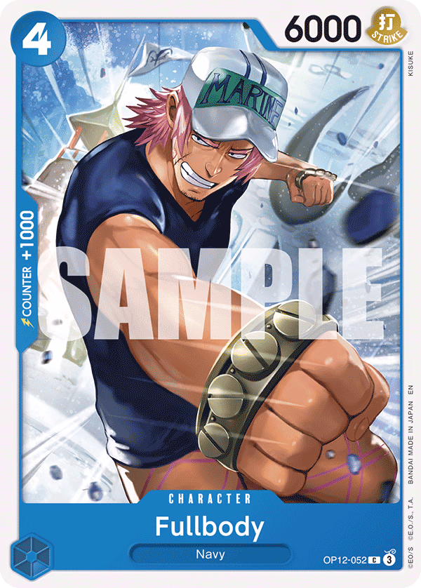 Fullbody One Piece card (OP12-052, Legacy of the Master)