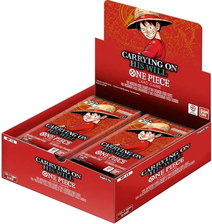 One Piece Carrying On His Will Booster Box