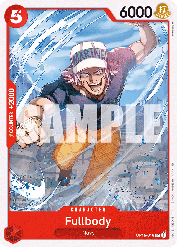 Fullbody One Piece card (OP15-016, Adventure on Kami's Island)