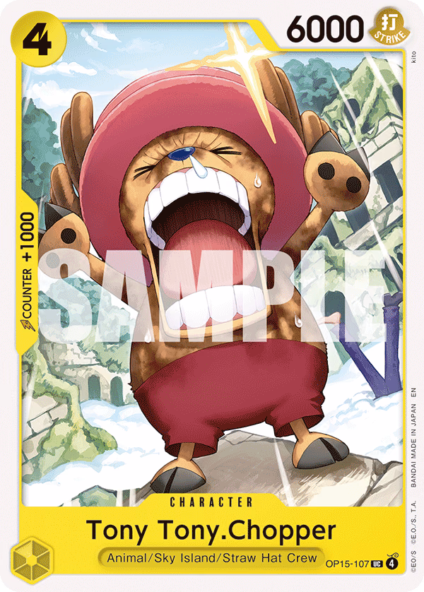 Tony Tony.Chopper One Piece card (OP15-107, Adventure on Kami's Island)