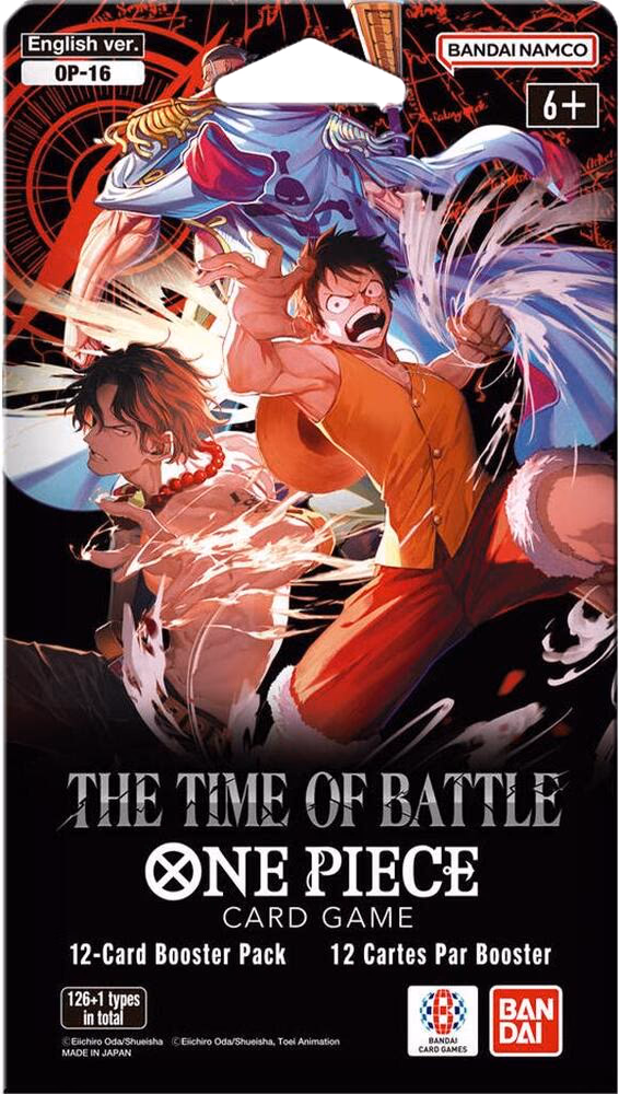 One Piece The Time of Battle Sleeved Booster Pack