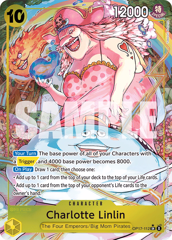 Charlotte Linlin (Alternate Art) One Piece card (OP17-112, The World's Strongest Warriors)