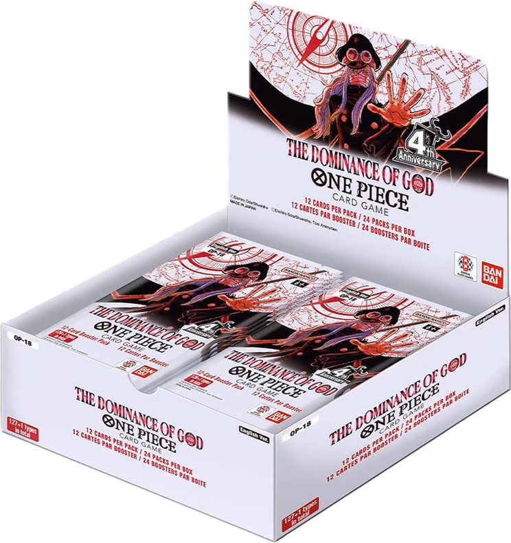 One Piece OP-18 The Dominance of God Booster Box