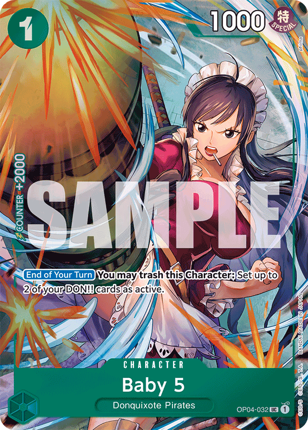 Baby 5 (Premium Card Collection -Best Selection Vol. 3-) One Piece card (OP04-032, Other Product Cards)