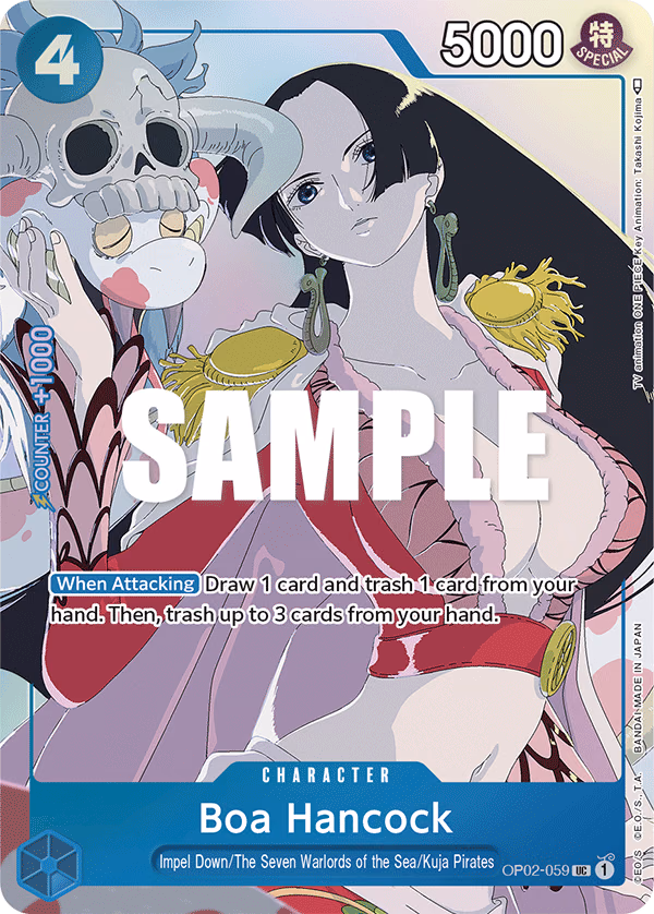 Boa Hancock (Gift Collection 2023) One Piece card (OP02-059, Other Product Cards)