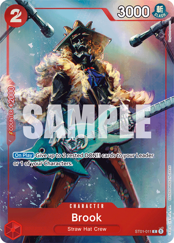 Brook (Premium Card Collection -BANDAI CARD GAMES Fest. 23-24 Edition-) One Piece card (ST01-011, Other Product Cards)