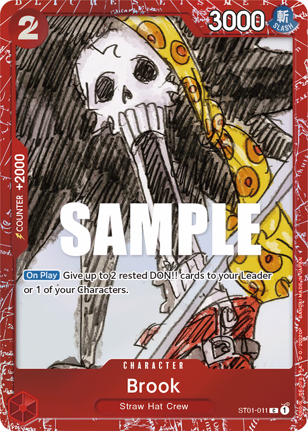 Brook (Premium Card Collection -ONE PIECE FILM RED Edition-) One Piece card (ST01-011, Other Product Cards)