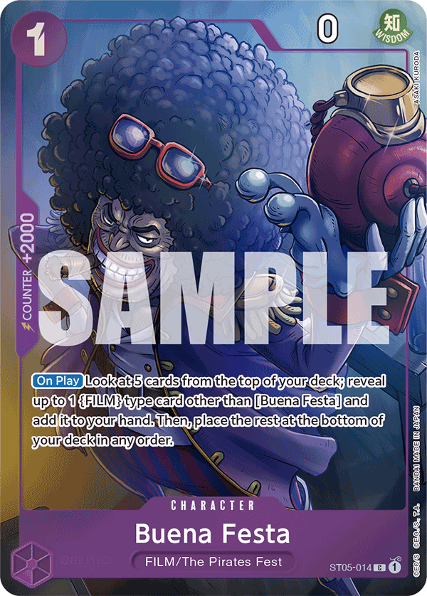 Buena Festa (Premium Card Collection -Best Selection Vol. 1-) One Piece card (ST05-014, Other Product Cards)