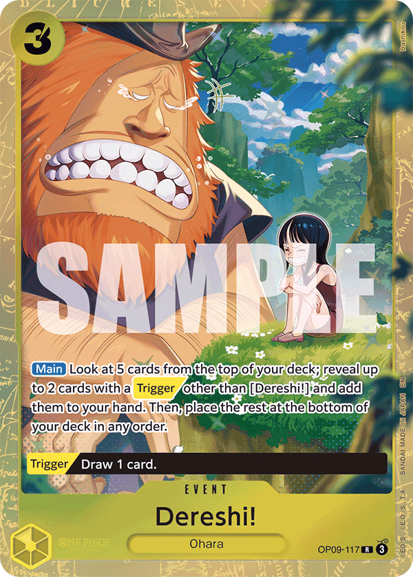 Dereshi! (Premium Card Collection -Best Selection Vol. 4-) One Piece card (OP09-117, Other Product Cards)