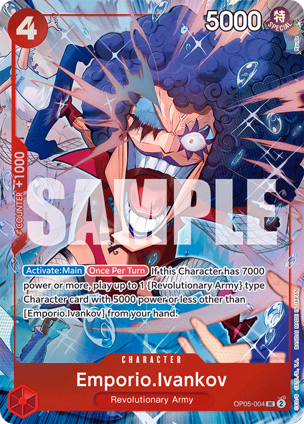 Emporio.Ivankov (Premium Card Collection -Best Selection Vol. 3-) One Piece card (OP05-004, Other Product Cards)