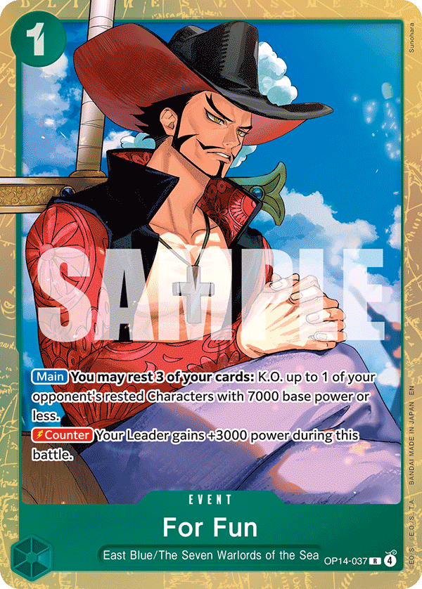 For Fun (Premium Card Collection -Best Selection Vol. 6-) One Piece card (OP14-037, Other Product Cards)