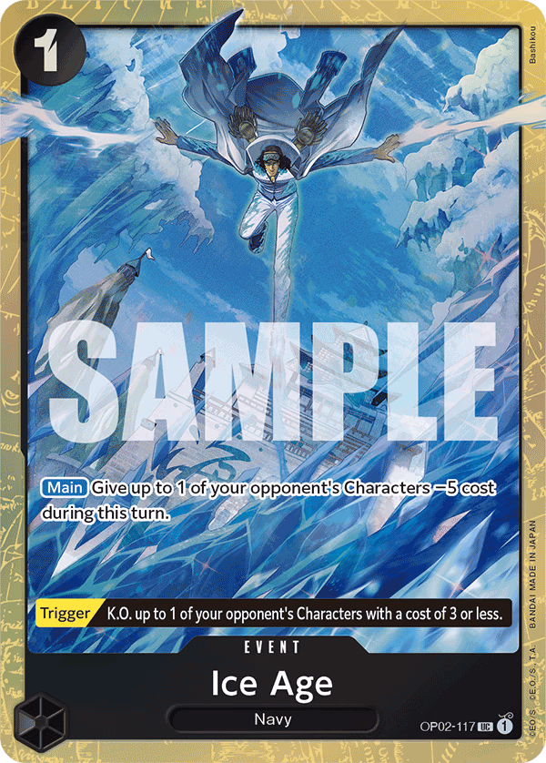 Ice Age (Premium Card Collection -Best Selection Vol. 1-) One Piece card (OP02-117, Other Product Cards)