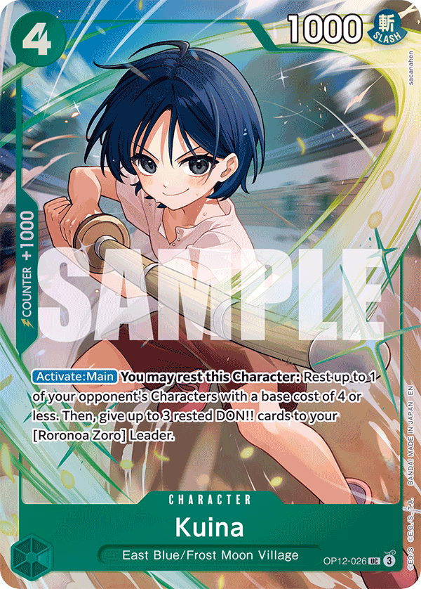Kuina (Premium Card Collection -Best Selection Vol. 5-) One Piece card (OP12-026, Other Product Cards)