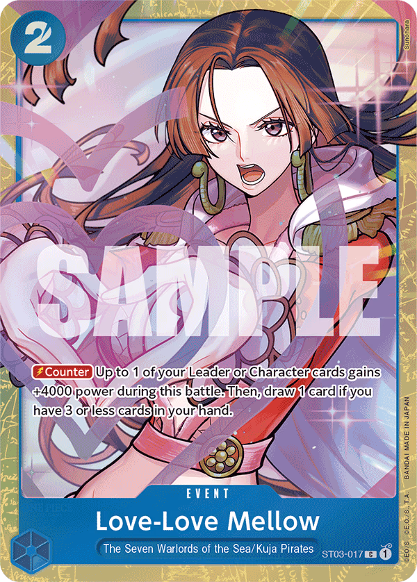 Love-Love Mellow (Premium Card Collection -Best Selection Vol. 1-) One Piece card (ST03-017, Other Product Cards)