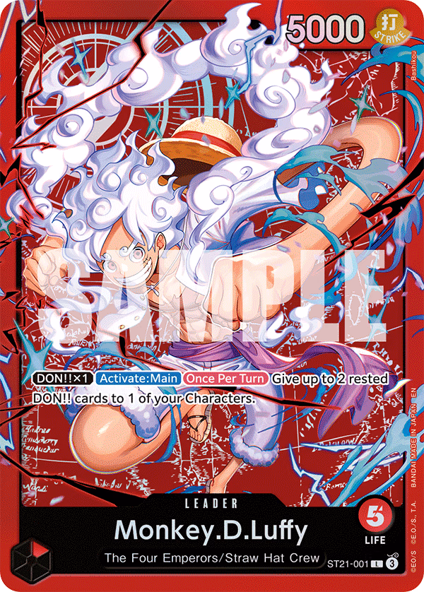 Monkey.D.Luffy (Luffy Deck) One Piece card (ST21-001, Other Product Cards)