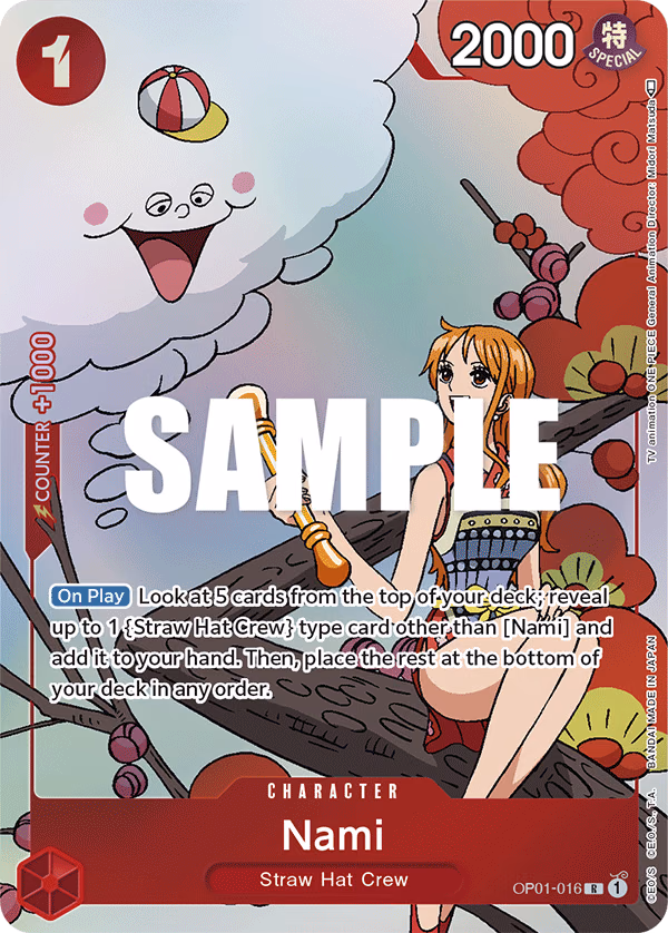 Nami (Gift Collection 2023) One Piece card (OP01-016, Other Product Cards)