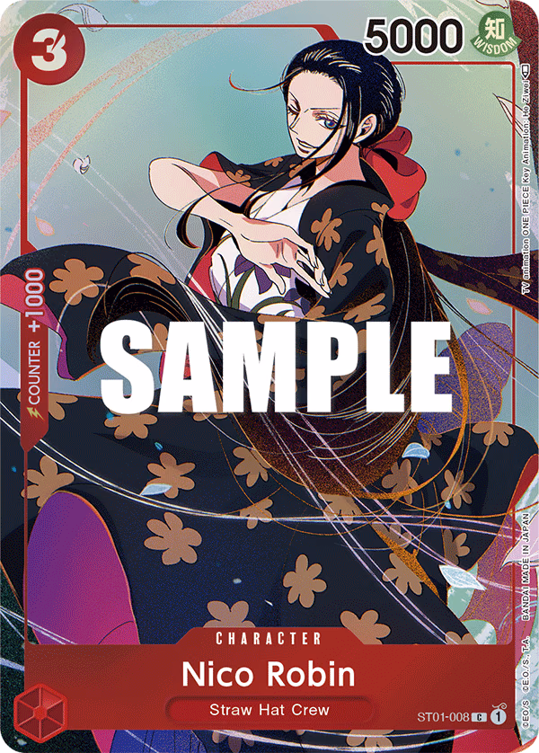 Nico Robin (Gift Collection 2023) One Piece card (ST01-008, Other Product Cards)