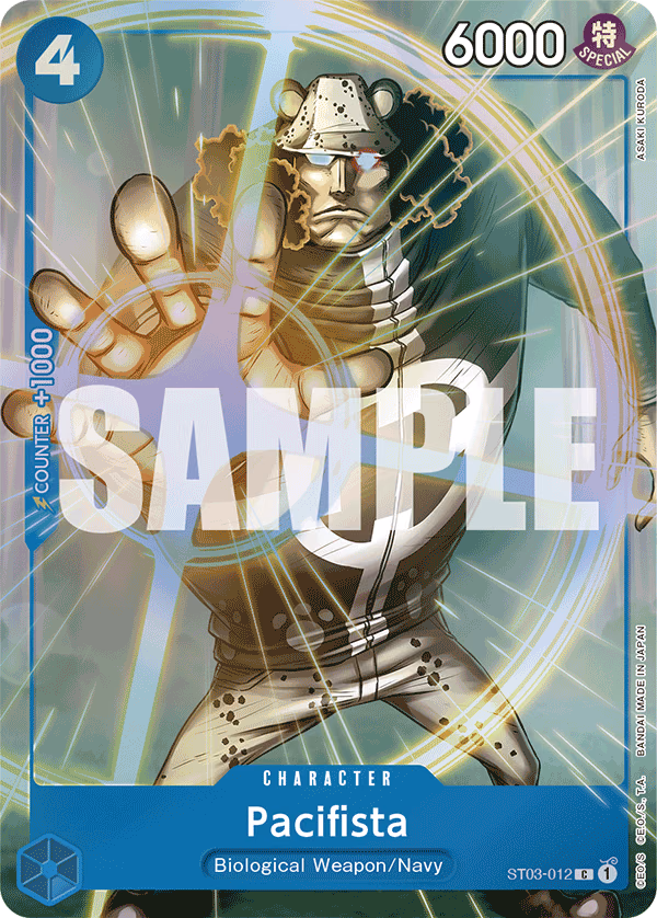 Pacifista (Premium Card Collection -Best Selection Vol. 1-) One Piece card (ST03-012, Other Product Cards)