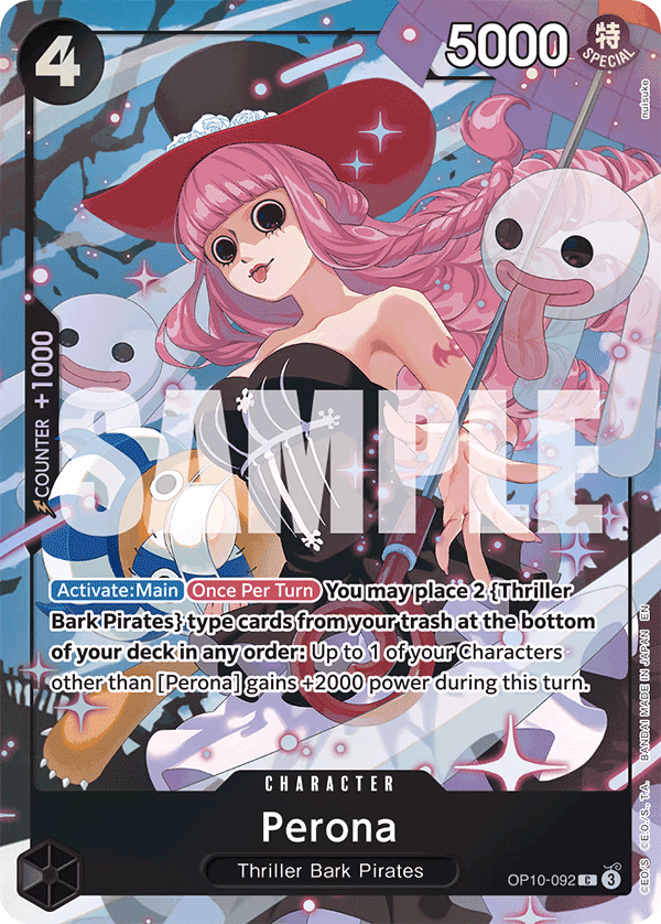 Perona (Premium Card Collection -Best Selection Vol. 4-) One Piece card (OP10-092, Other Product Cards)