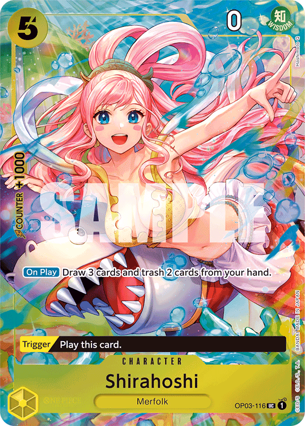 Shirahoshi (Premium Card Collection -BANDAI CARD GAMES Fest. 23-24 Edition-) One Piece card (OP03-116, Other Product Cards)