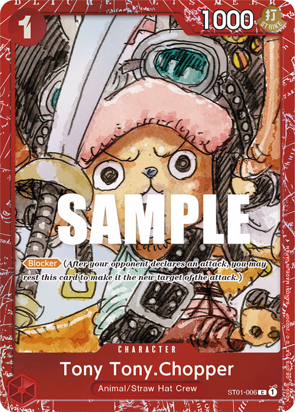Tony Tony.Chopper (Premium Card Collection -ONE PIECE FILM RED Edition-) One Piece card (ST01-006, Other Product Cards)