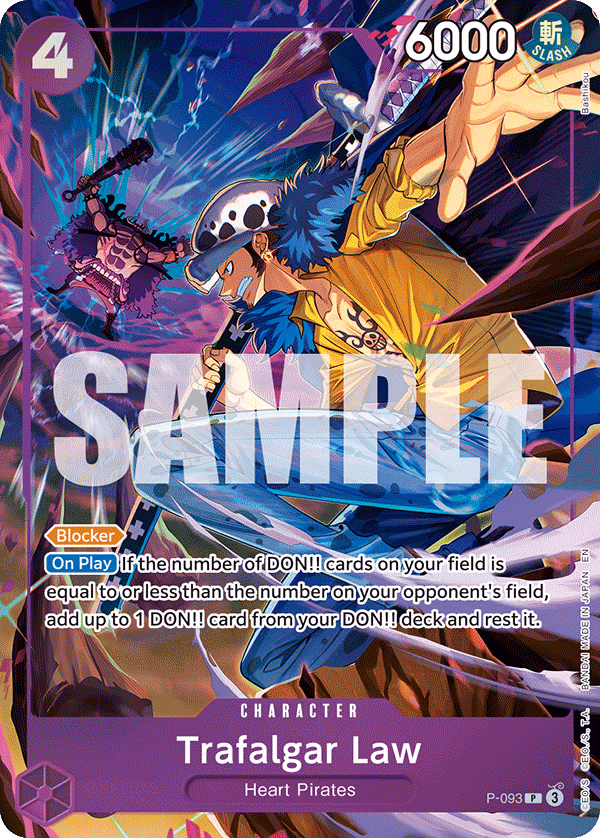 Trafalgar Law (Illustration Box Vol.6) One Piece card (P-093, Other Product Cards)