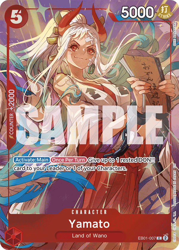 Yamato (Premium Card Collection -Best Selection Vol. 4-) One Piece card (EB01-007, Other Product Cards)