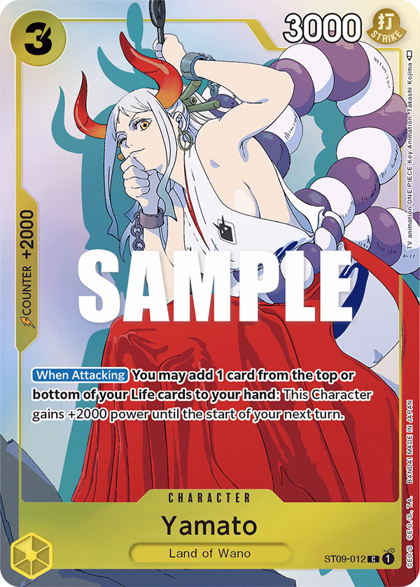 Yamato (Gift Collection 2023) One Piece card (ST09-012, Other Product Cards)