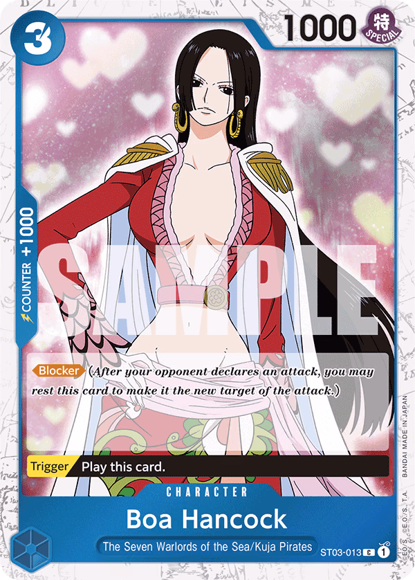 Boa Hancock (Premium Card Collection -Best Selection Vol. 2-) One Piece card (ST03-013, Premium Booster -The Best-)