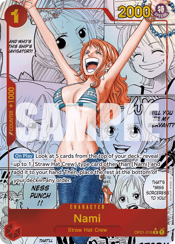 Nami (Manga) One Piece card (OP01-016, Premium Booster -The Best-)