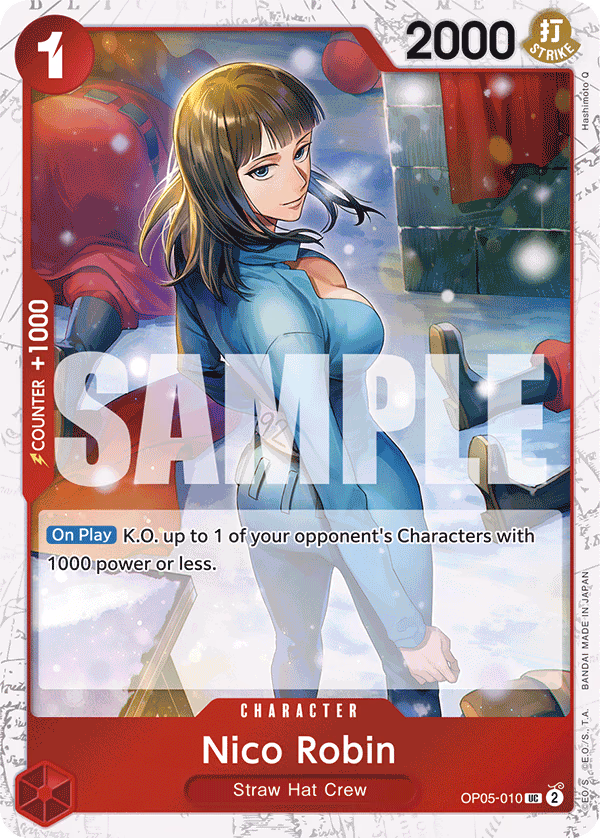 Nico Robin (Reprint) One Piece card (OP05-010, Premium Booster -The Best-)