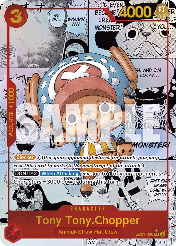 Tony Tony.Chopper (Manga) One Piece card (EB01-006, Premium Booster -The Best-)