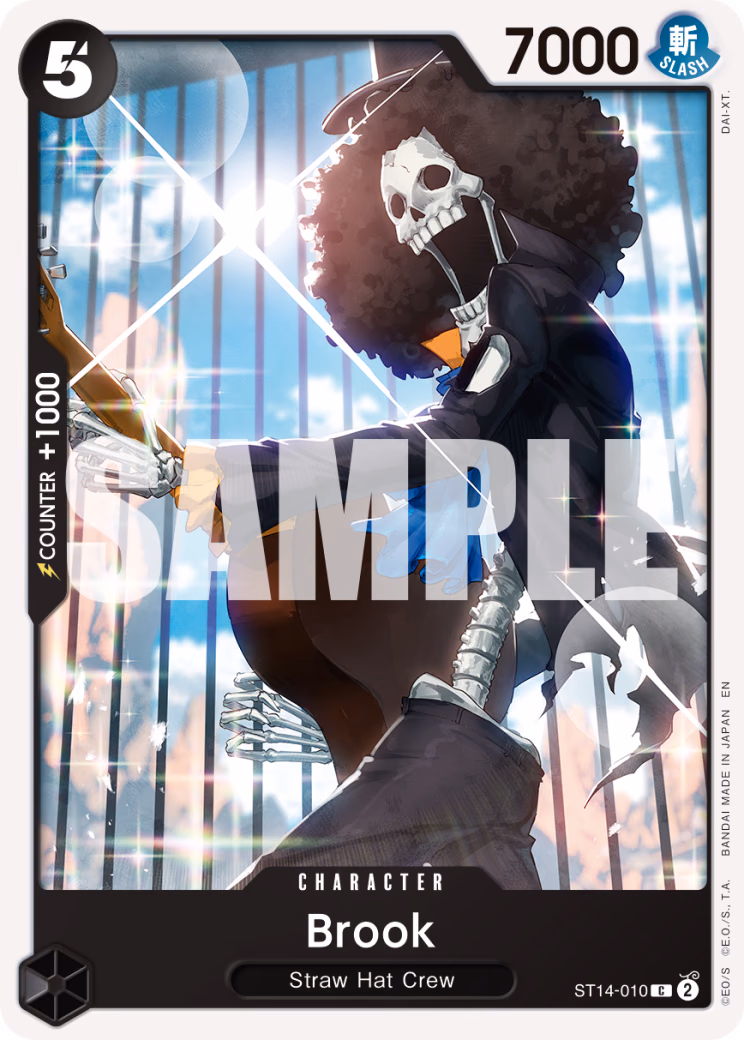 Brook (Reprint) One Piece card (ST14-010, Premium Booster -The Best- Vol. 2)