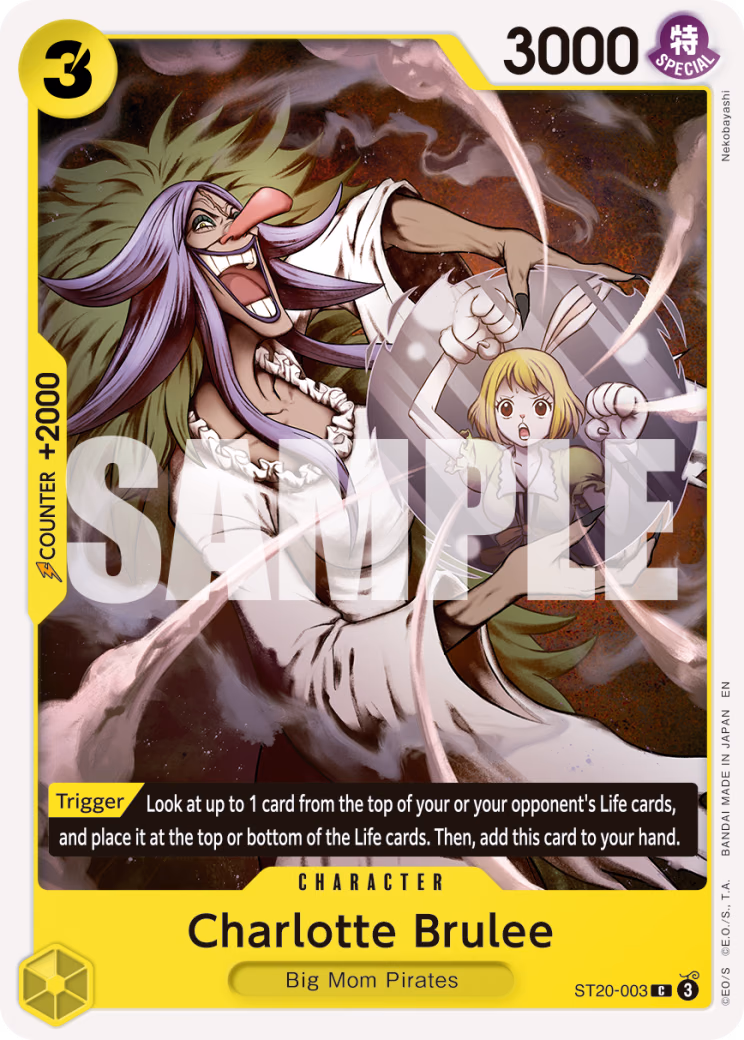 Charlotte Brulee (Reprint) One Piece card (ST20-003, Premium Booster -The Best- Vol. 2)