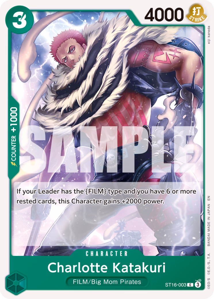 Charlotte Katakuri (Reprint) One Piece card (ST16-003, Premium Booster -The Best- Vol. 2)