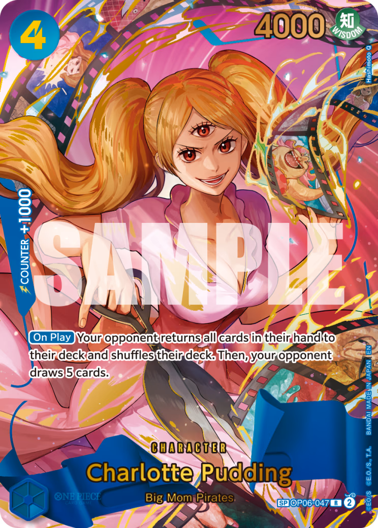 Charlotte Pudding (Reprint) One Piece card (OP06-047, Premium Booster -The Best- Vol. 2)