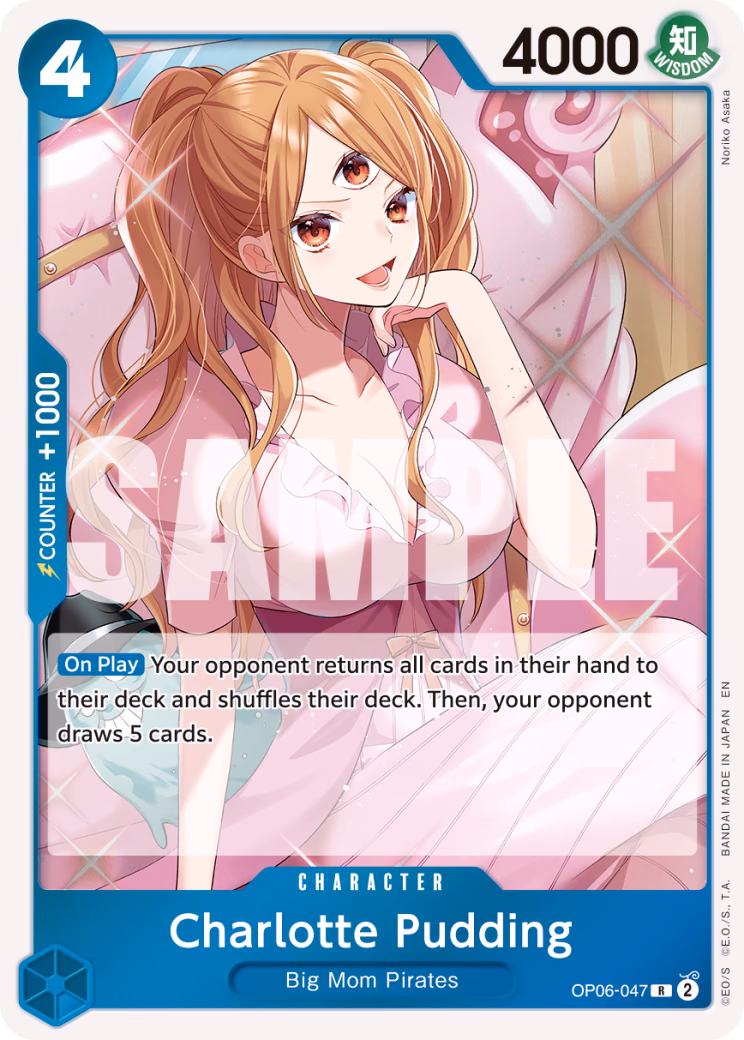 Charlotte Pudding (SP Card) One Piece card (OP06-047, Premium Booster -The Best- Vol. 2)