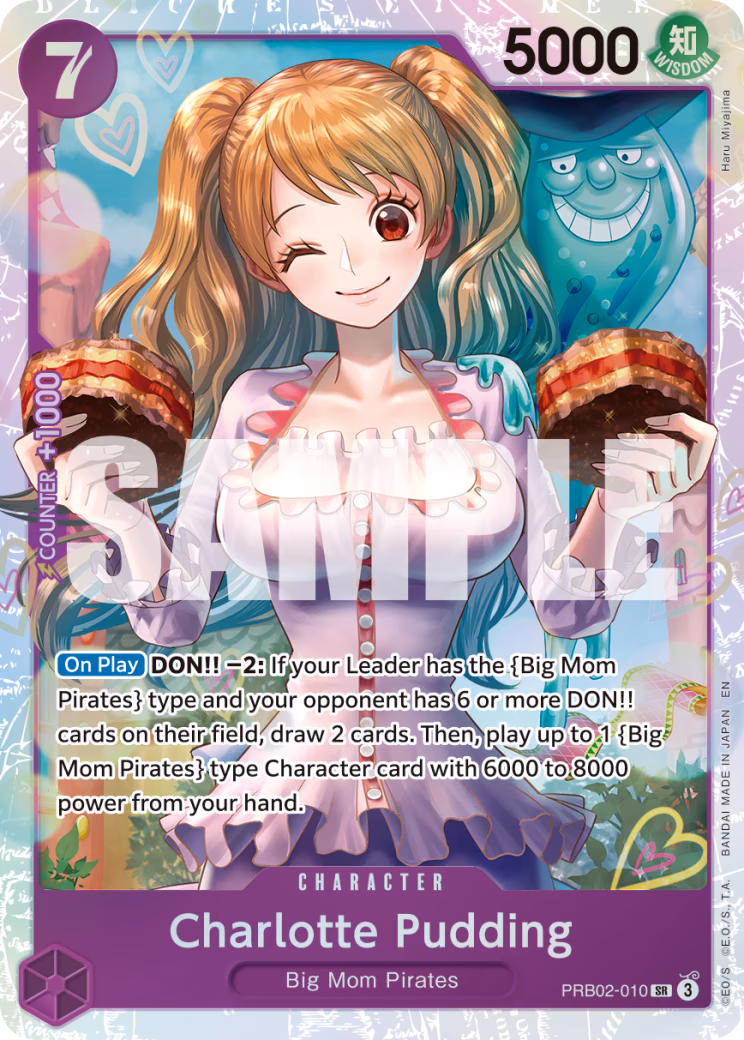 Charlotte Pudding One Piece card (PRB02-010, Premium Booster -The Best- Vol. 2)
