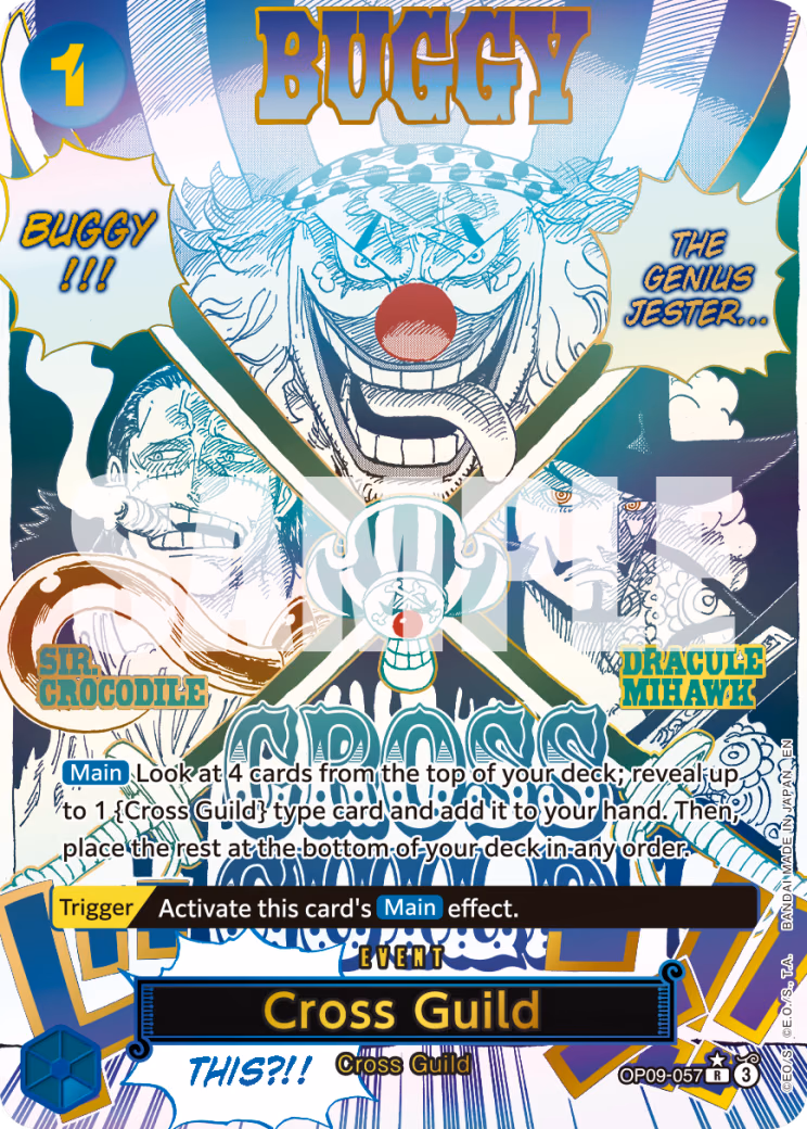 Cross Guild (Reprint) One Piece card (OP09-057, Premium Booster -The Best- Vol. 2)