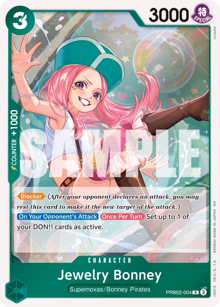 Jewelry Bonney One Piece card (PRB02-004, Premium Booster -The Best- Vol. 2)