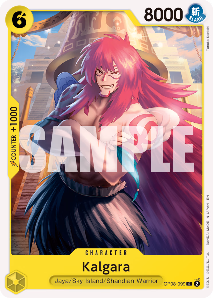 Kalgara (Reprint) One Piece card (OP08-099, Premium Booster -The Best- Vol. 2)