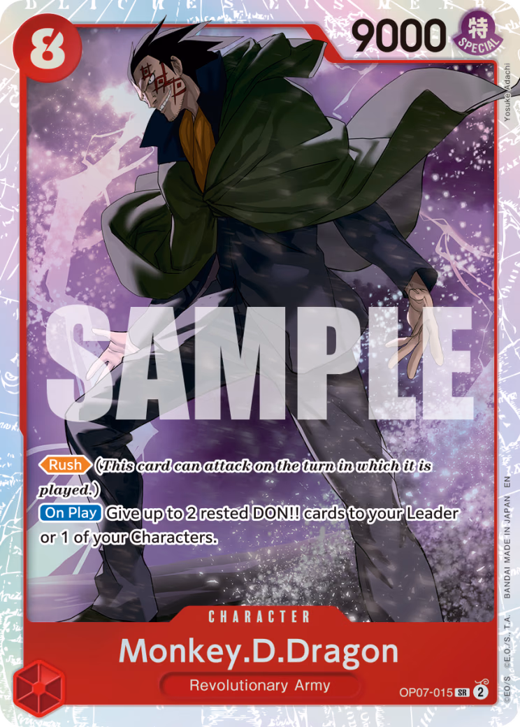 Monkey.D.Dragon (Reprint) One Piece card (OP07-015, Premium Booster -The Best- Vol. 2)