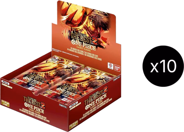 One Piece Premium Booster -The Best- Vol. 2 Premium Booster Vol. 2 - Booster Box Case