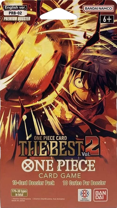 One Piece Premium Booster -The Best- Vol. 2 Premium Booster Vol. 2 - Sleeved Booster Pack