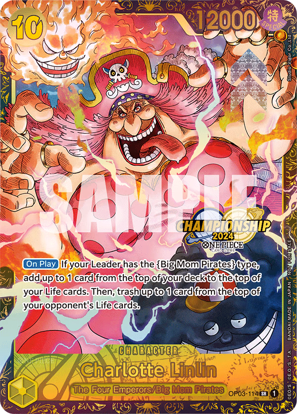 Charlotte Linlin (Championship 2024) One Piece card (OP03-114, Promotion Cards)