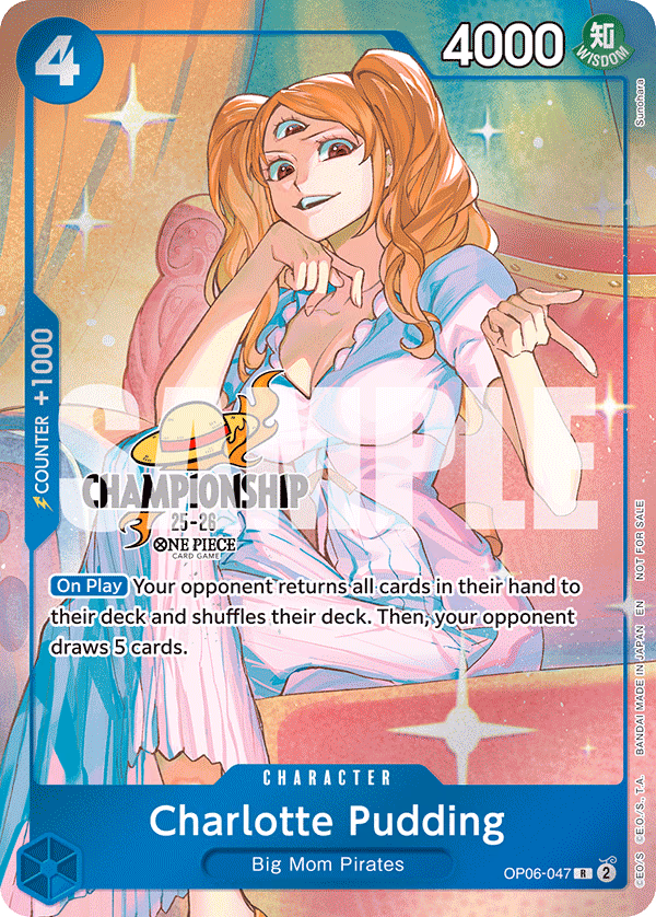 Charlotte Pudding (CS 25-26 Celebration Pack) One Piece card (OP06-047, Promotion Cards)