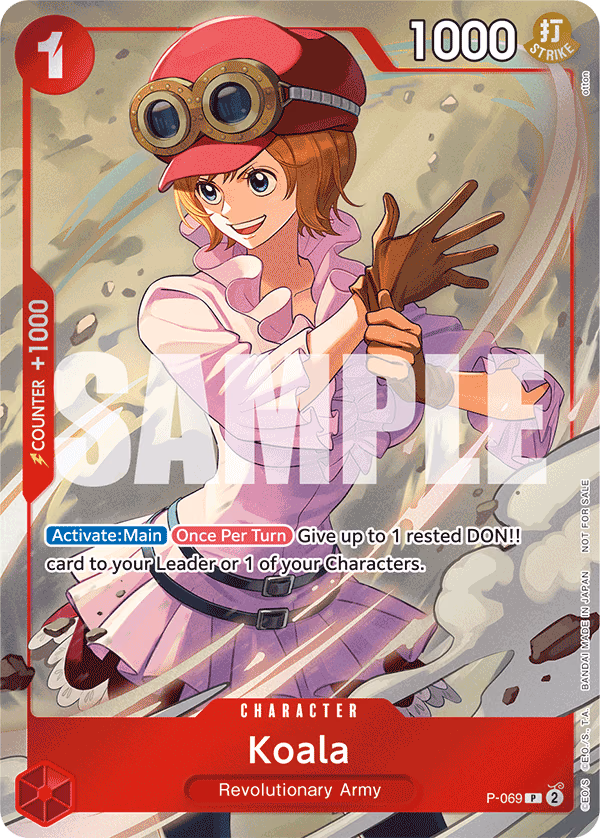 Koala (Event Pack Vol. 5) One Piece card (P-069, Promotion Cards)