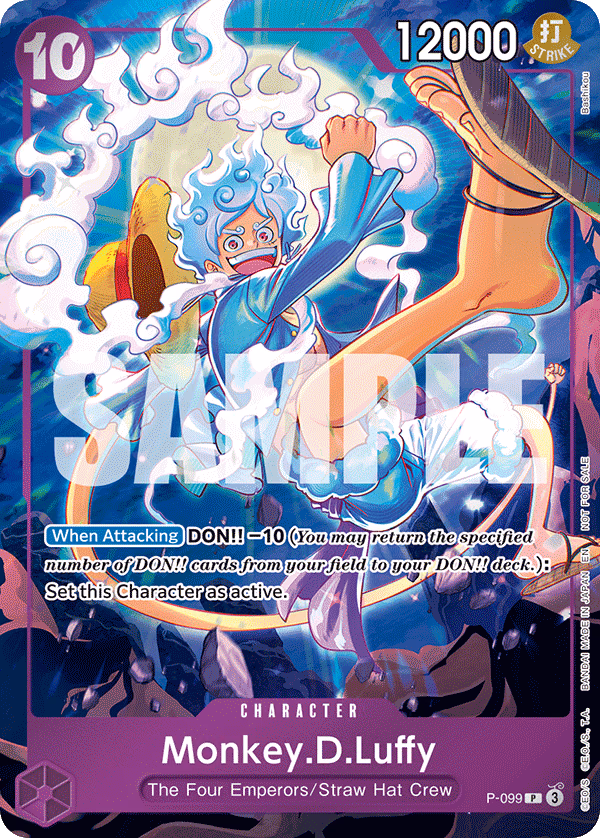 Monkey.D.Luffy (Event Pack Vol. 8) One Piece card (P-099, Promotion Cards)